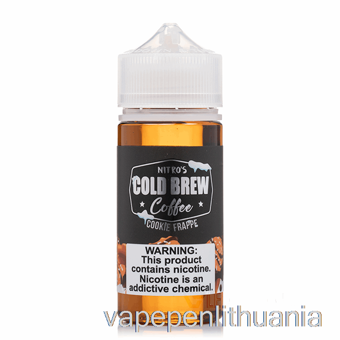 Sausainis Frappe - Nitros šaltas Brew - 100ml 6mg Vape Skystis